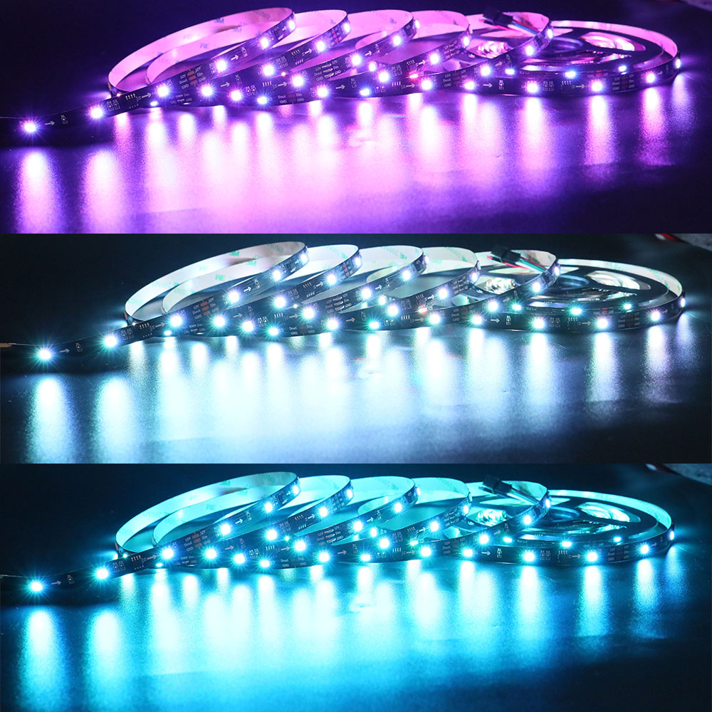 WS2811 DC12V 150LEDs Programmable LED Strip Lights, Addressable Digital Full Color Chasing Flexible LED Strips, Indoor Use, 5m/16.4ft Per Reel By Sale WS2811 DC12V 150LEDs Programmable LED Strip Lights, Addressable Digital Full Color Chasing Flexible LED Strips, Indoor Use, 5m/16.4ft Per Reel By Sale